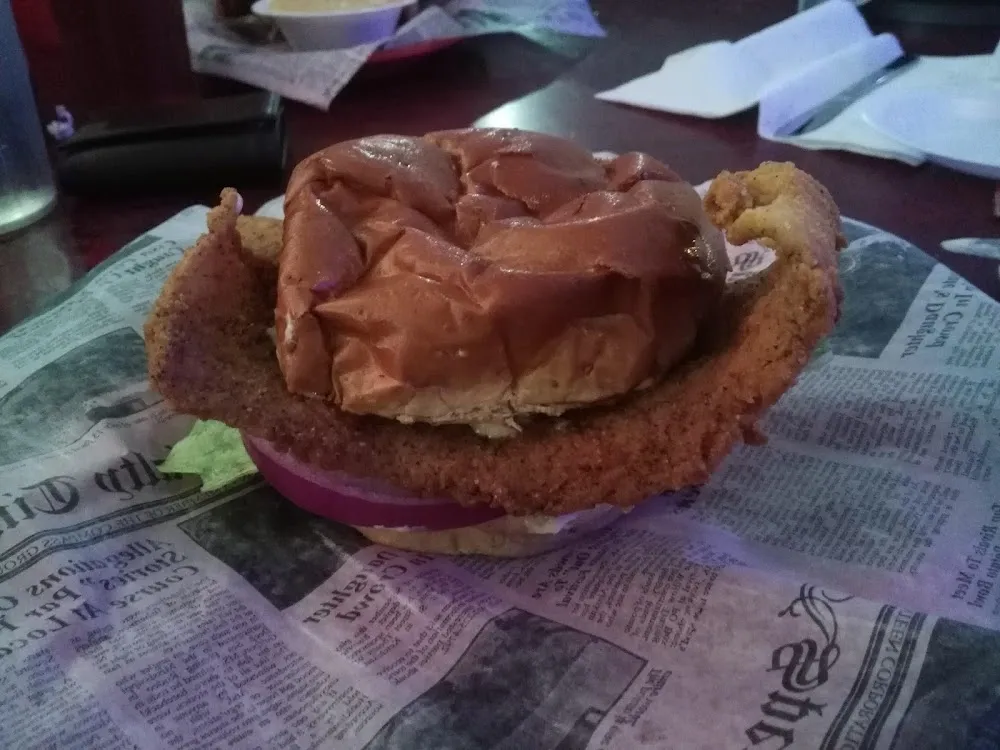 Flounder Sandwich